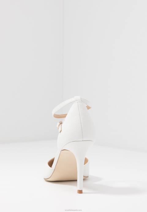 mujer bombas de cuero tacones altos blanco Anna Field 84Z81693
