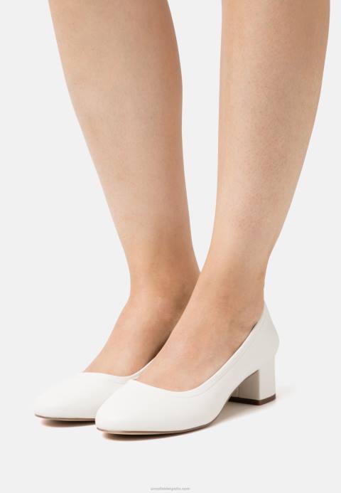 mujer cuero confort tacones clasicos blanco Anna Field 84Z81651