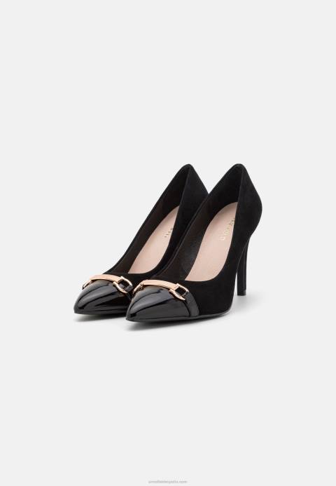 mujer cuero mia tacones altos negro Anna Field 84Z81776