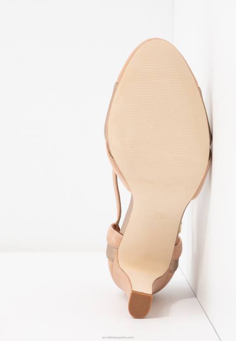mujer cuero tacones altos tacones altos rosa claro Anna Field 84Z81778