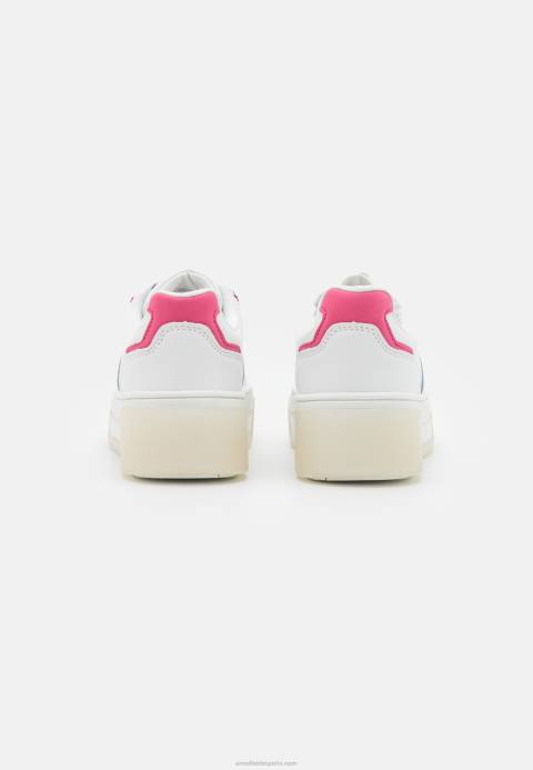 mujer deportivas de piel blanco/rosa Anna Field 84Z81211