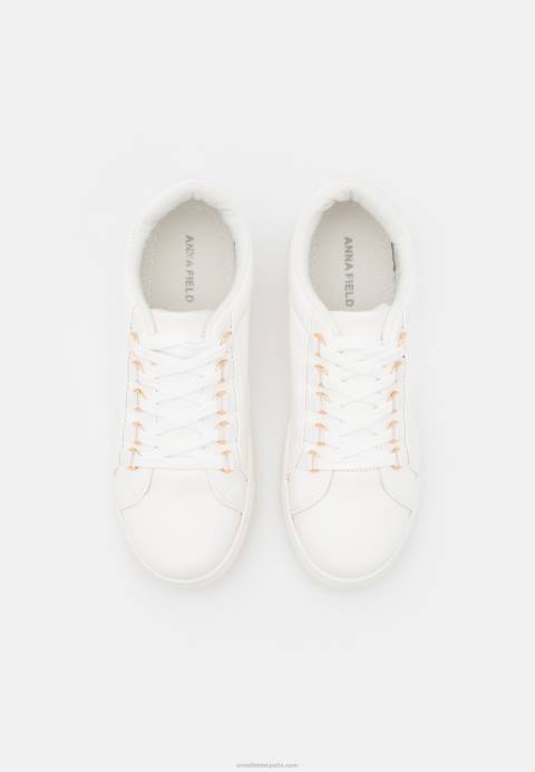 mujer entrenadores blanco Anna Field 84Z81171