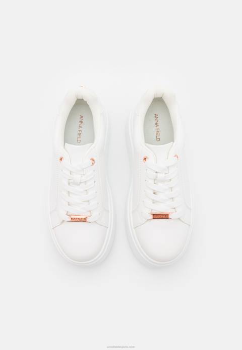 mujer entrenadores blanco Anna Field 84Z81173