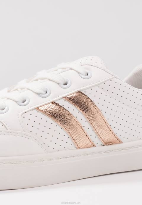 mujer entrenadores blanco Anna Field 84Z81195