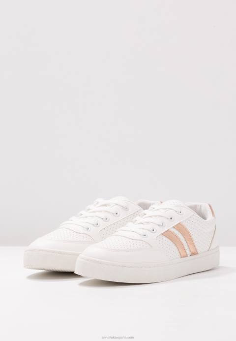 mujer entrenadores blanco Anna Field 84Z81195