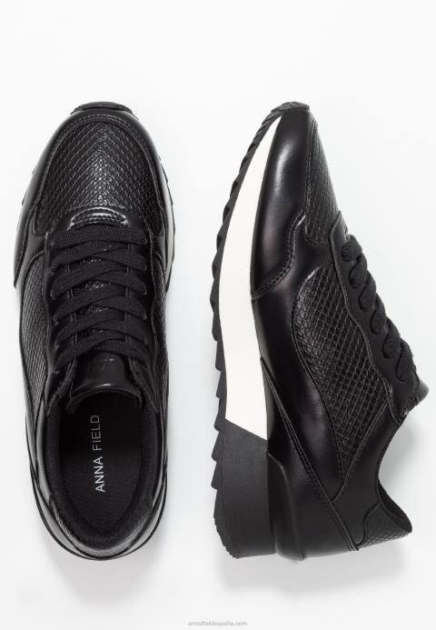 mujer entrenadores negro Anna Field 84Z81170