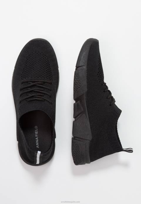 mujer entrenadores negro Anna Field 84Z81189