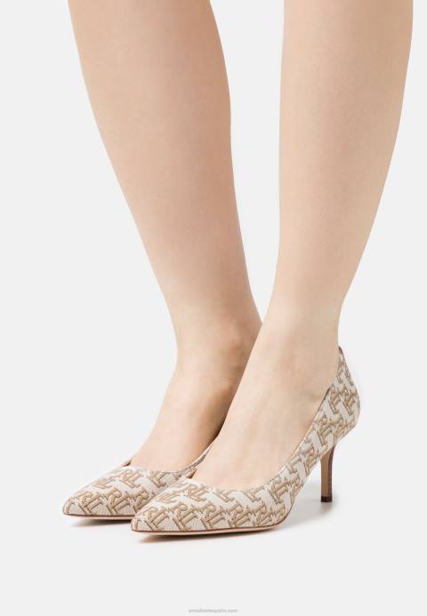 mujer lanette punta cerrada tacones clásicos caqui Anna Field 84Z81715