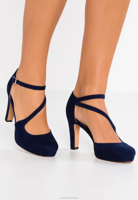 mujer tacones altos azul oscuro Anna Field 84Z81771