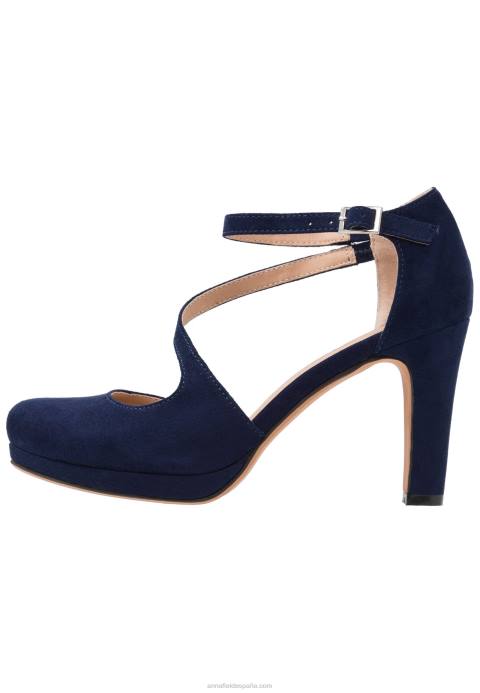 mujer tacones altos azul oscuro Anna Field 84Z81771