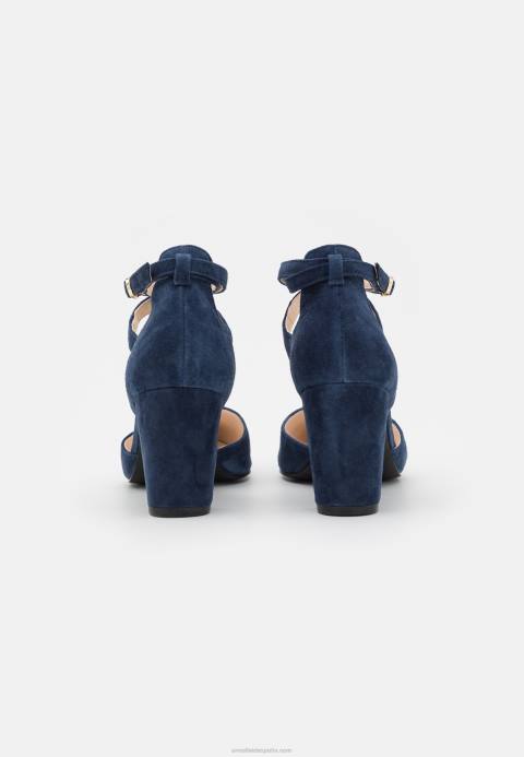 mujer tacones altos de cuero azul oscuro Anna Field 84Z81624