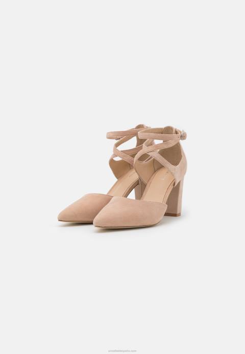 mujer tacones altos de cuero beige Anna Field 84Z81606