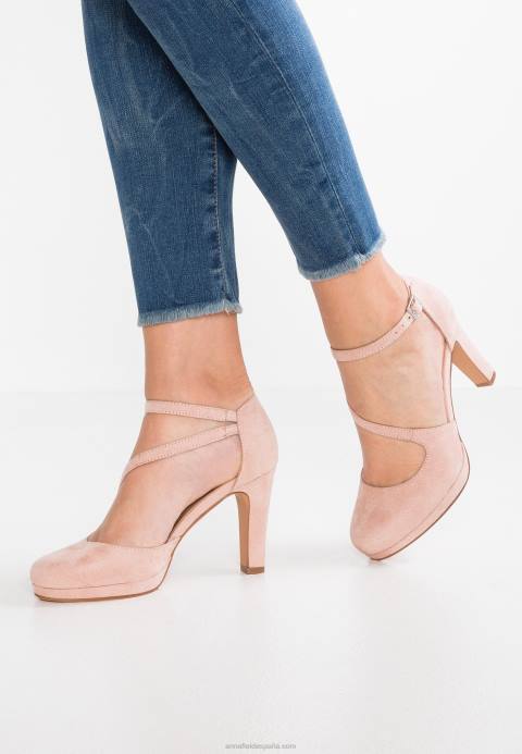 mujer tacones altos rosa Anna Field 84Z81764