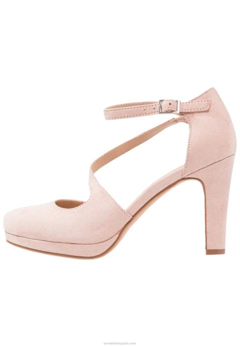 mujer tacones altos rosa Anna Field 84Z81764