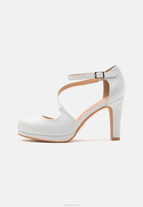 mujer tacones blancos Anna Field 84Z81770