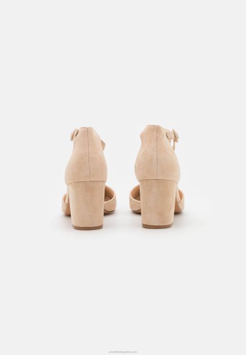 mujer tacones clásicos de cuero rosa claro Anna Field 84Z81609