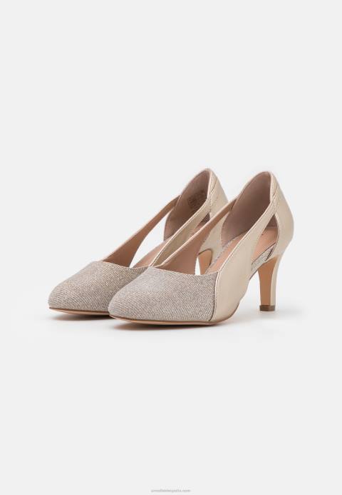 mujer tacones clásicos de oro Anna Field 84Z81602