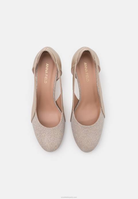 mujer tacones clásicos de oro Anna Field 84Z81602