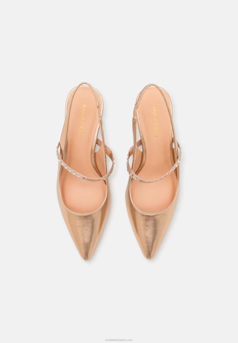 mujer tacones clásicos de oro Anna Field 84Z81611