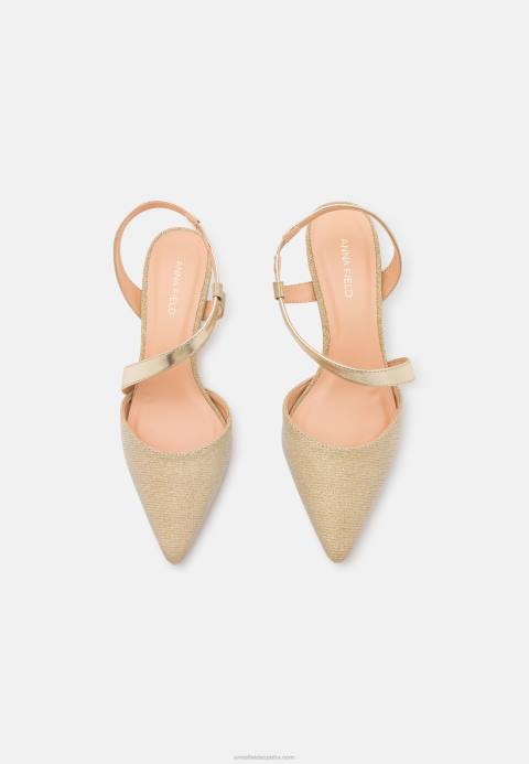 mujer tacones clásicos de oro Anna Field 84Z81631