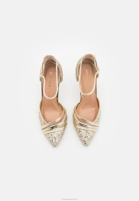 mujer tacones clásicos de oro Anna Field 84Z81702