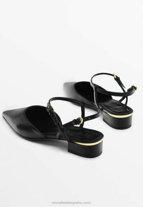 mujer tacones clásicos negros Anna Field 84Z81738