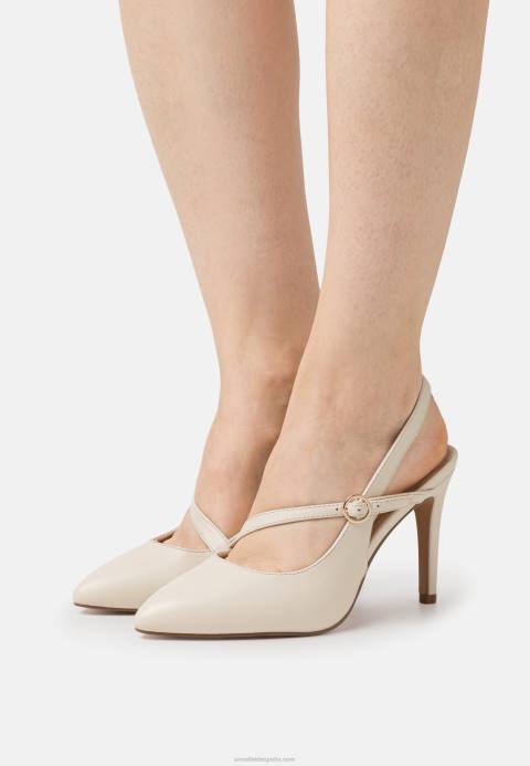 mujer tacones clasicos de piel blanco roto Anna Field 84Z81694