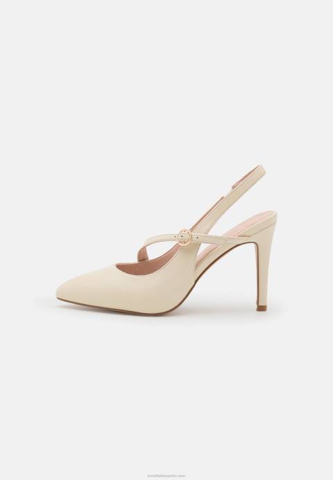 mujer tacones clasicos de piel blanco roto Anna Field 84Z81694