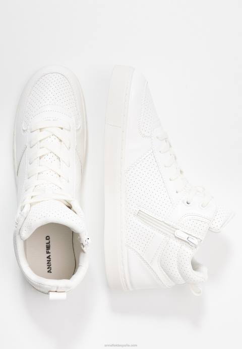 mujer zapatillas altas blancas Anna Field 84Z81233