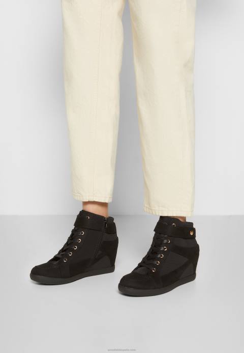mujer zapatillas altas negras Anna Field 84Z81228