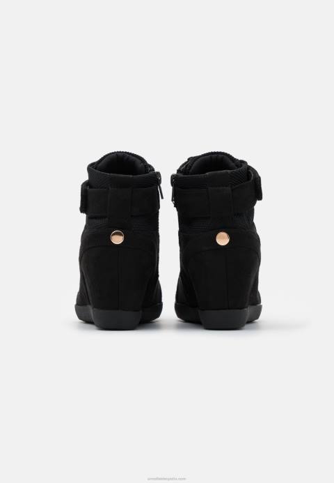 mujer zapatillas altas negras Anna Field 84Z81228