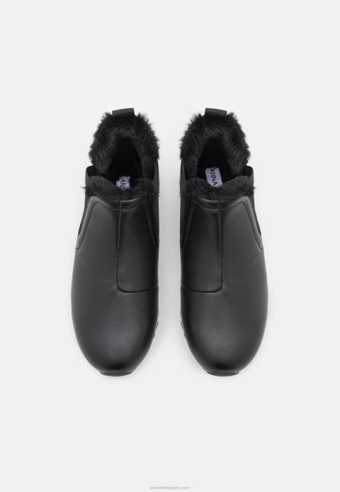 mujer zapatillas altas negras Anna Field 84Z81235