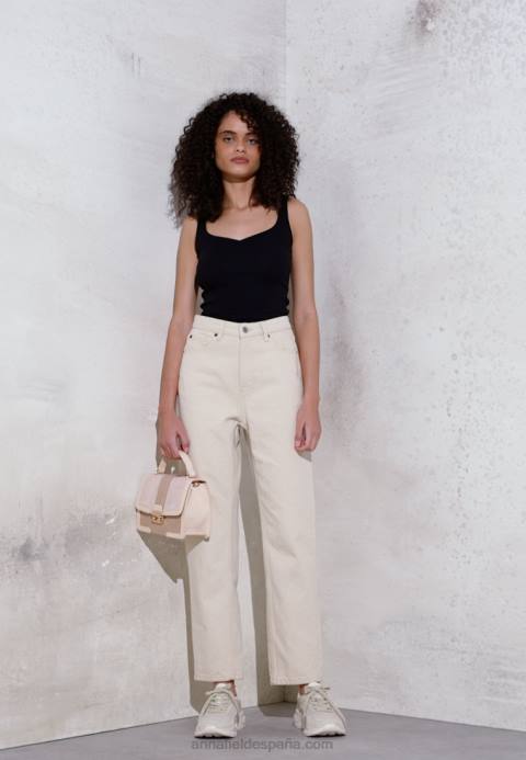 mujer zapatillas piel beis Anna Field 84Z81175