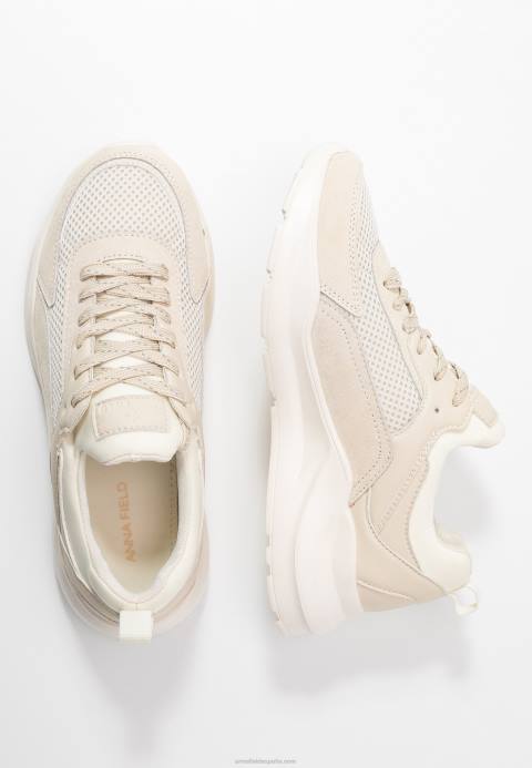 mujer zapatillas piel beis Anna Field 84Z81175