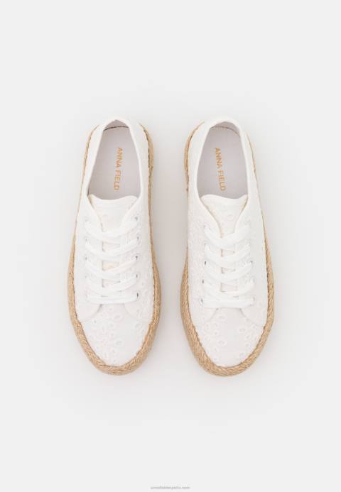 mujer cordones casuales blancos Anna Field 84Z81845