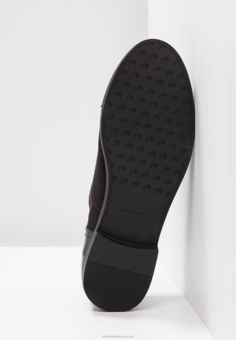 mujer cordones negro Anna Field 84Z81851