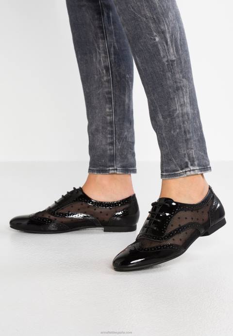 mujer cordones negro Anna Field 84Z81853