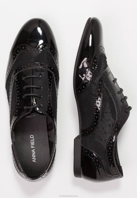 mujer cordones negro Anna Field 84Z81853