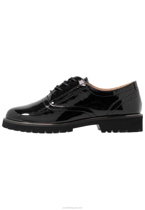 mujer cordones negro Anna Field 84Z81857