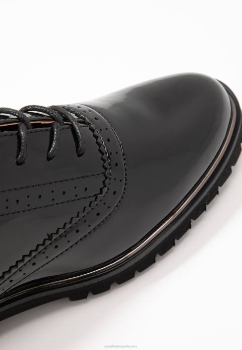 mujer cordones negro Anna Field 84Z81857