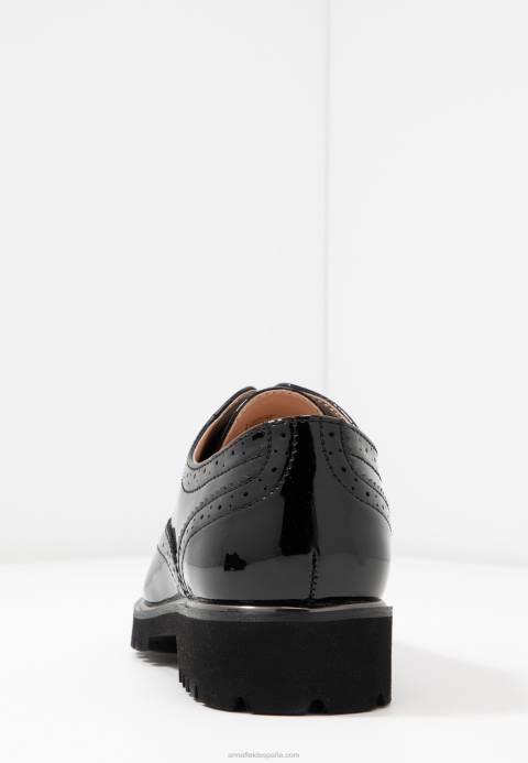 mujer cordones negro Anna Field 84Z81857