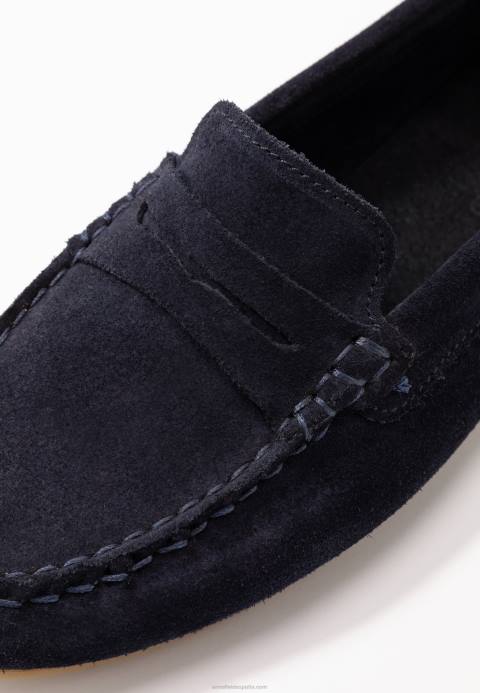 mujer mocasines de cuero azul Anna Field 84Z81860