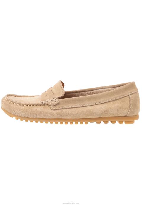 mujer mocasines de piel beige Anna Field 84Z81859