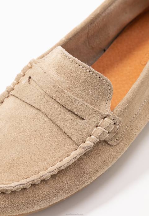mujer mocasines de piel beige Anna Field 84Z81859
