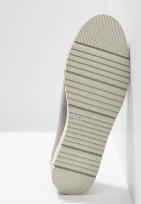 mujer slip-on confort piel gris Anna Field 84Z81784
