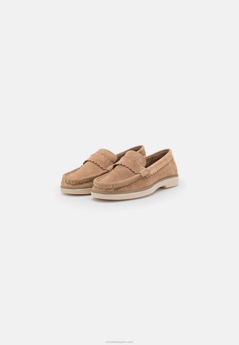 mujer slip-on de piel beige Anna Field 84Z81796