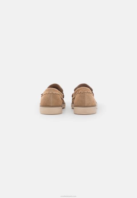 mujer slip-on de piel beige Anna Field 84Z81796
