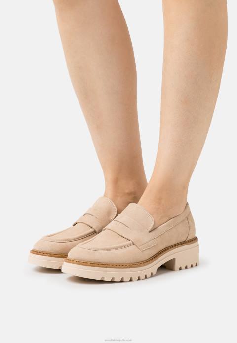 mujer slip-on de piel beige Anna Field 84Z81807