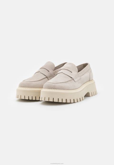 mujer slip-on de piel beige Anna Field 84Z81808