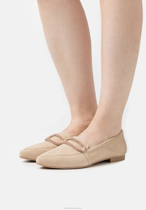 mujer slip-on de piel beige Anna Field 84Z81810